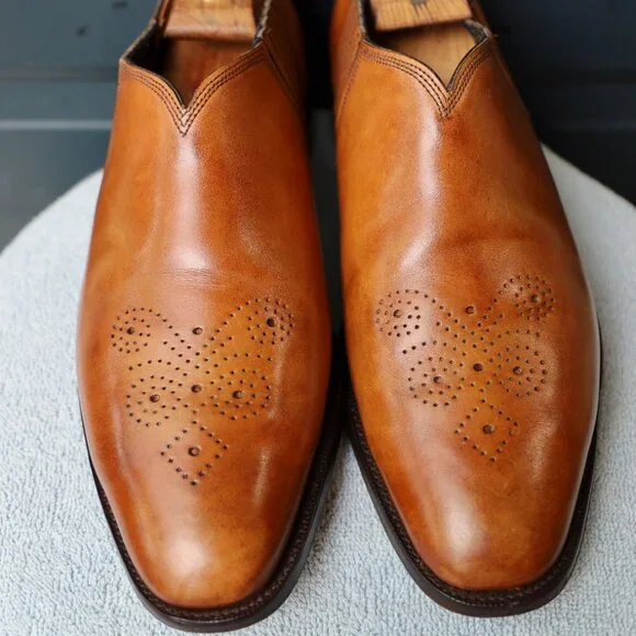 Barker | Shoes | Barker 9d Us Walnut Brown Mens Lazy Man Dress Shoes |  Poshmark